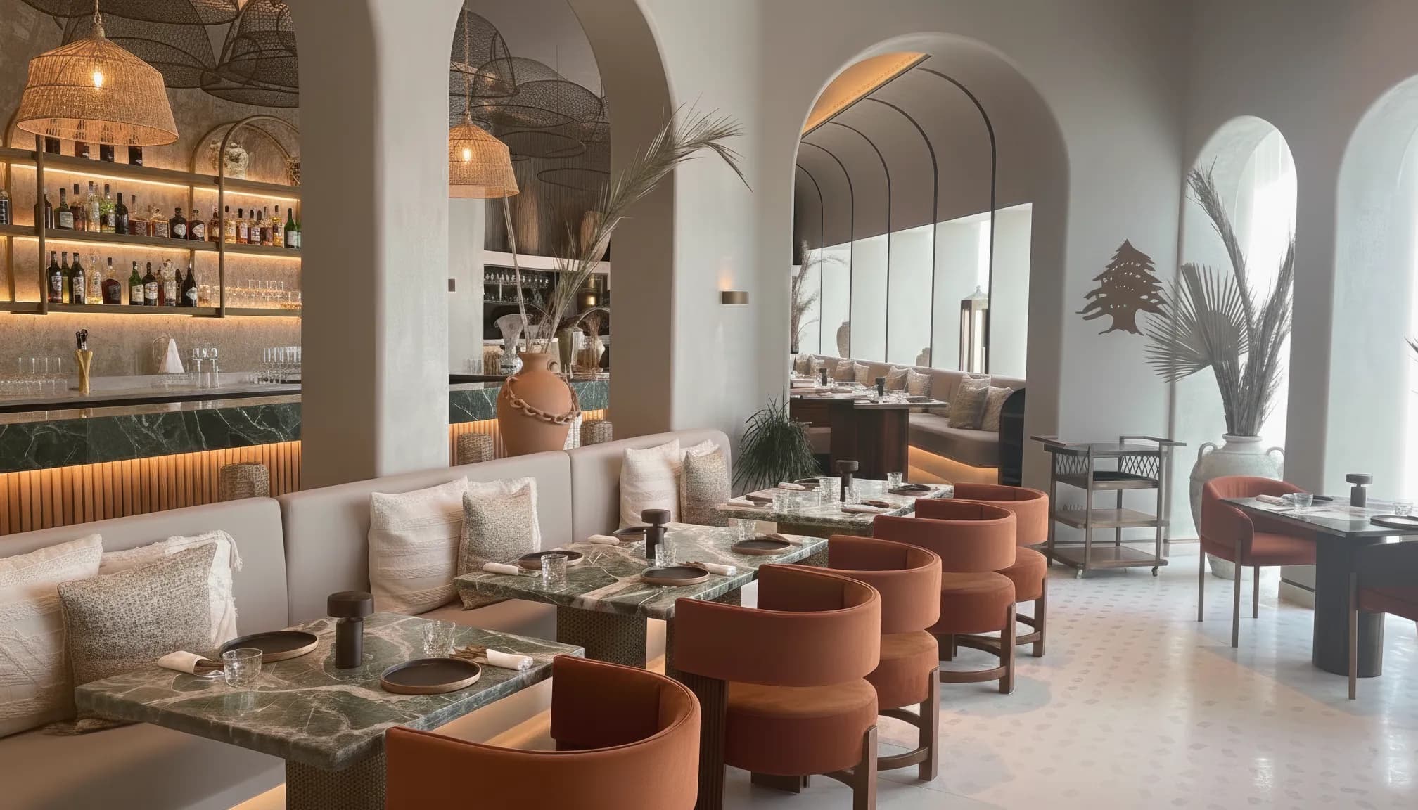 Mediterranean plates to share